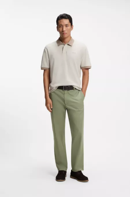 Chinos en algodón elástico
