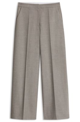 Relaxed-fit trousers, Light Grey