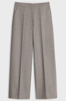 Relaxed-fit trousers, Light Grey