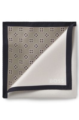 Silk pocket square, Multicoloured