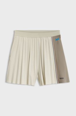 BOSS x AO replica teamwear skort, Light Beige