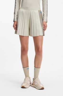 BOSS x AO replica teamwear skort, Light Beige