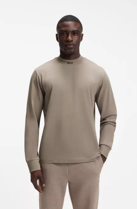 T-Shirt aus Stretch-Baumwolle