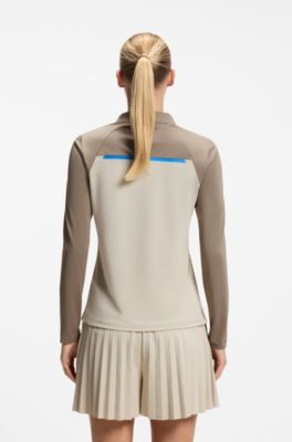 BOSS x AO replica teamwear polo shirt, Light Beige