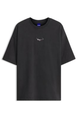 Cotton T-shirt, Black