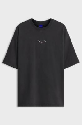 Cotton T-shirt, Black
