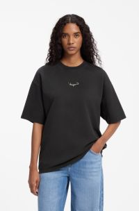 Cotton T-shirt, Black