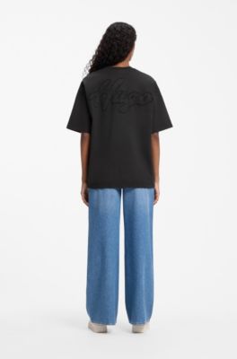 Cotton T-shirt, Black