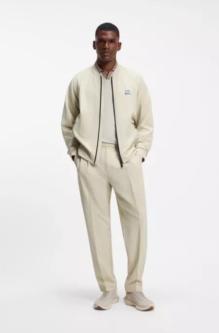 BOSS x AO pinstripe jacket