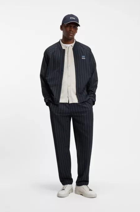 BOSS x AO pinstripe jacket