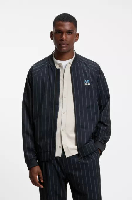 BOSS x AO pinstripe jacket