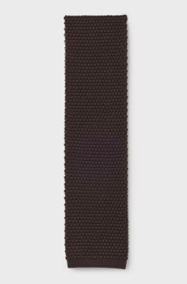 Silk tie, Dark Brown