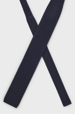 Zijden stropdas, Donkerblauw