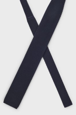 Zijden stropdas, Donkerblauw