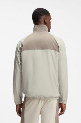 BOSS x AO replica teamwear reversible jacket, Light Brown