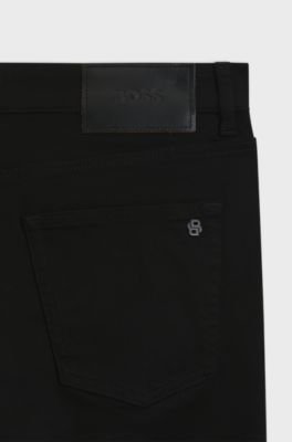 Delaware slim-fit jeans, Black