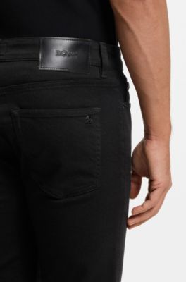 Delaware slim-fit jeans, Black