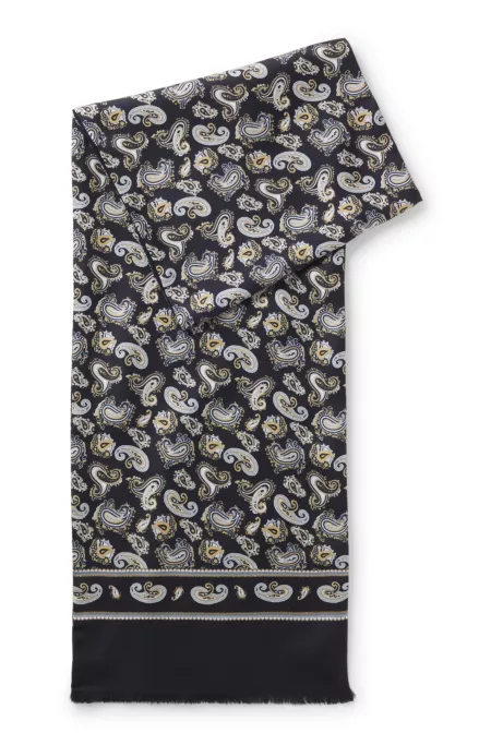 Seidenschal mit Paisley-Muster