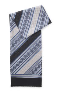 Seidenschal mit Paisley-Muster, Gemustert