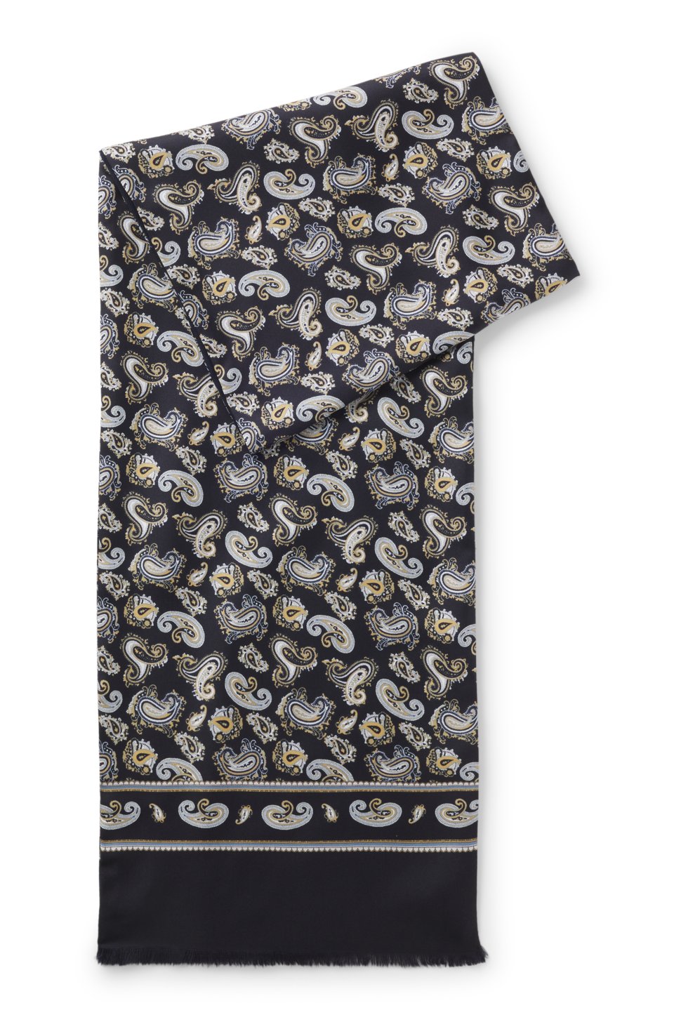 Paisley silk scarf