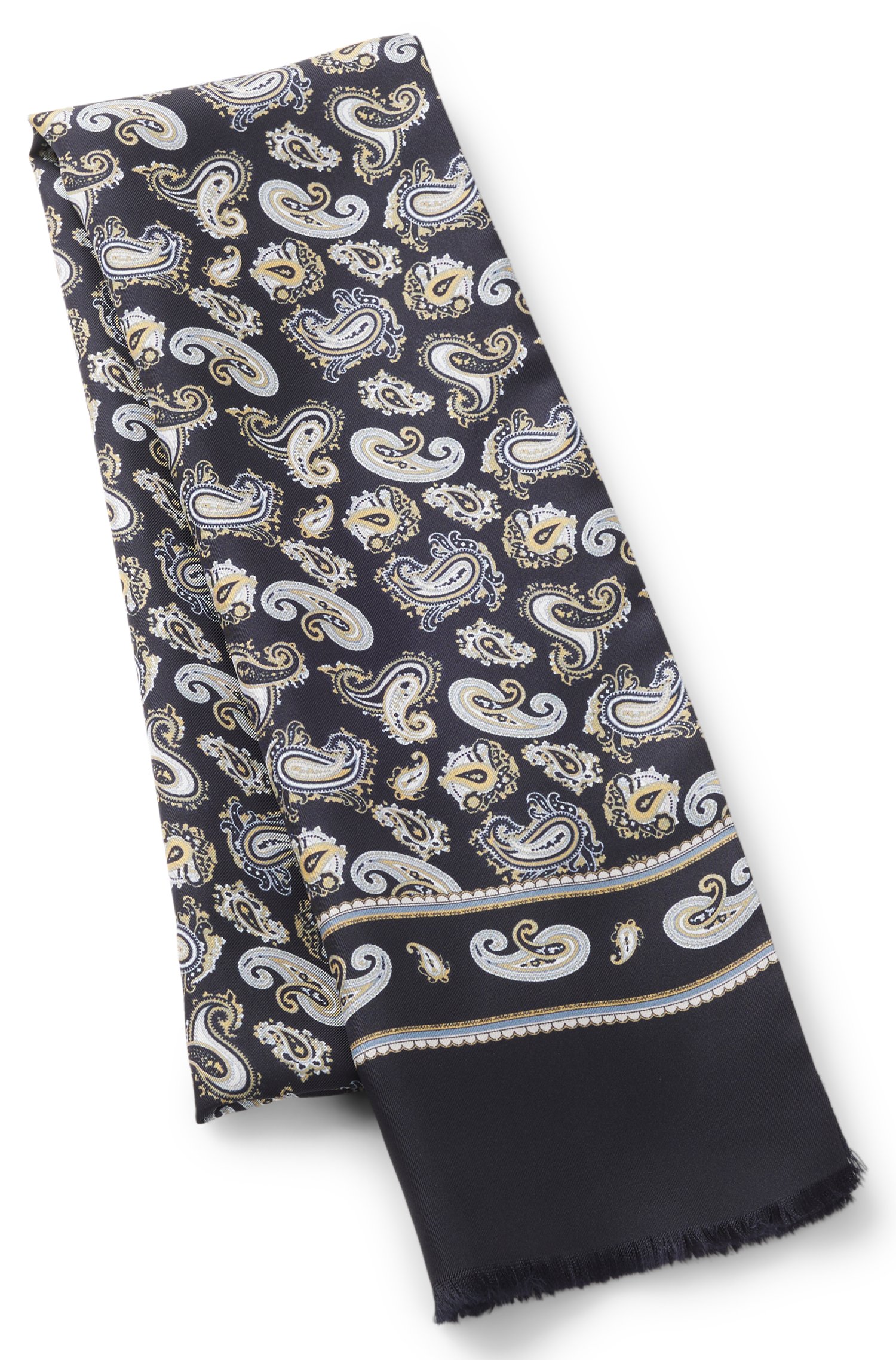 Boss Paisley silk scarf halsdukar & sjalar dam – bild 4