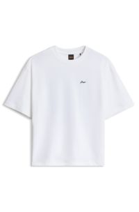 Relaxed-fit cotton T-shirt, White