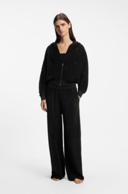 Cotton-blend jacket, Black