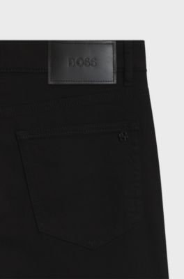 Ogden regular-fit jeans, Black