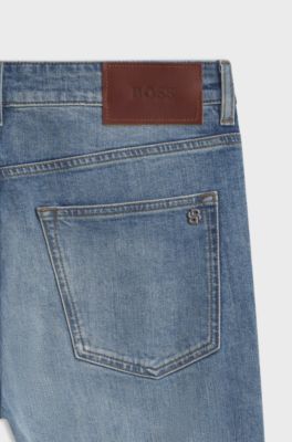 Delaware slim-fit jeans, Light Blue
