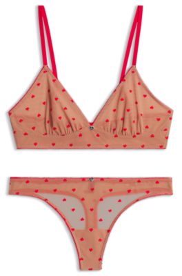 Gift-boxed lingerie set, Patterned