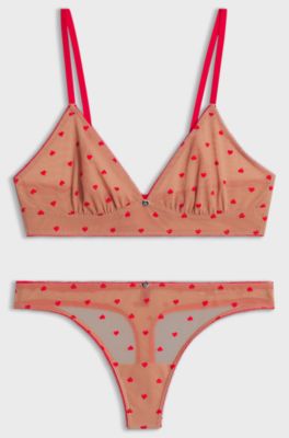 Gift-boxed lingerie set, Patterned