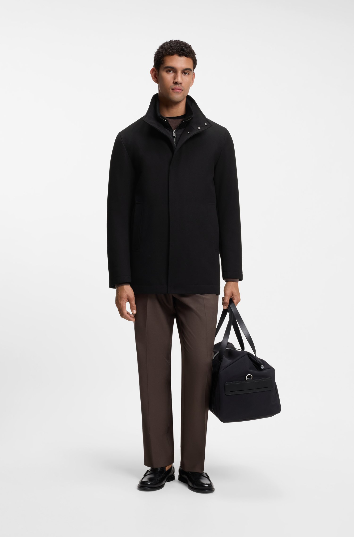 Boss Water-repellent coat kappor & rockar herr – bild 2