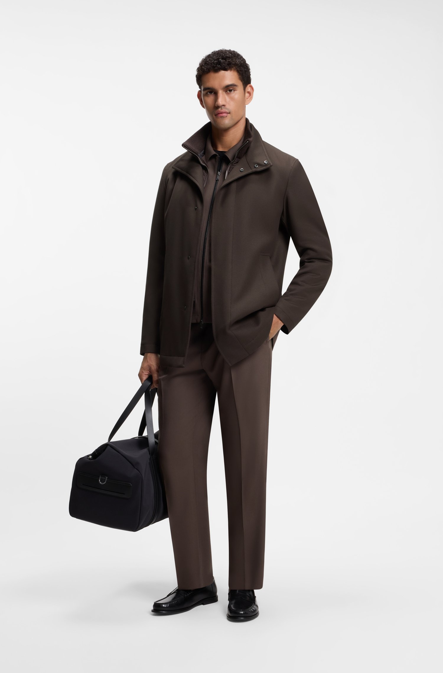 Boss Water-repellent coat kappor & rockar herr – bild 2