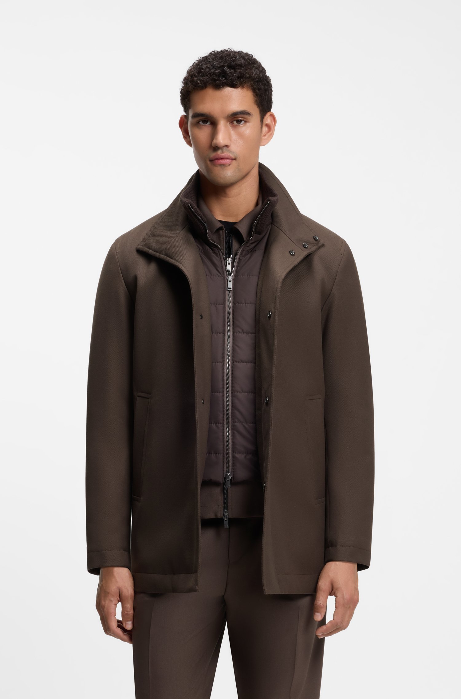 Boss Water-repellent coat kappor & rockar herr