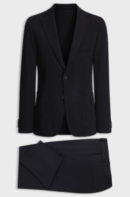 Two-piece slim-fit suit , Dark Blue