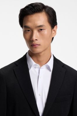 Two-piece slim-fit suit , Dark Blue