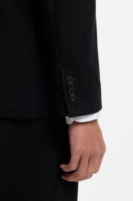 Two-piece slim-fit suit , Dark Blue