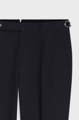 Tapered-fit trousers , Dark Blue