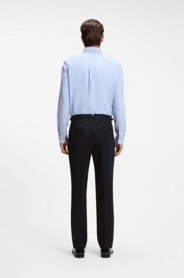 Tapered-fit trousers , Dark Blue