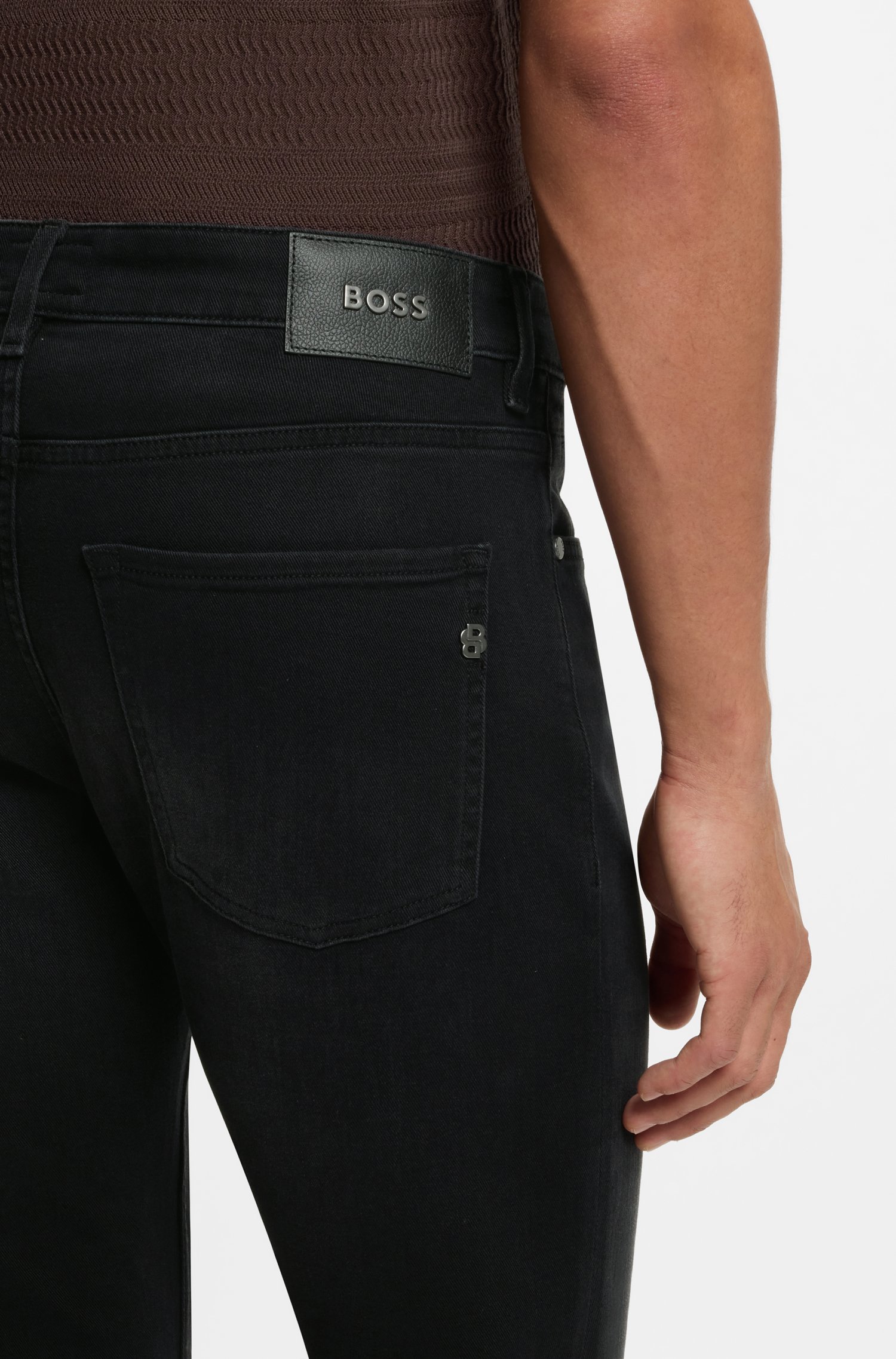Boss Delaware slim-fit jeans herr – bild 3