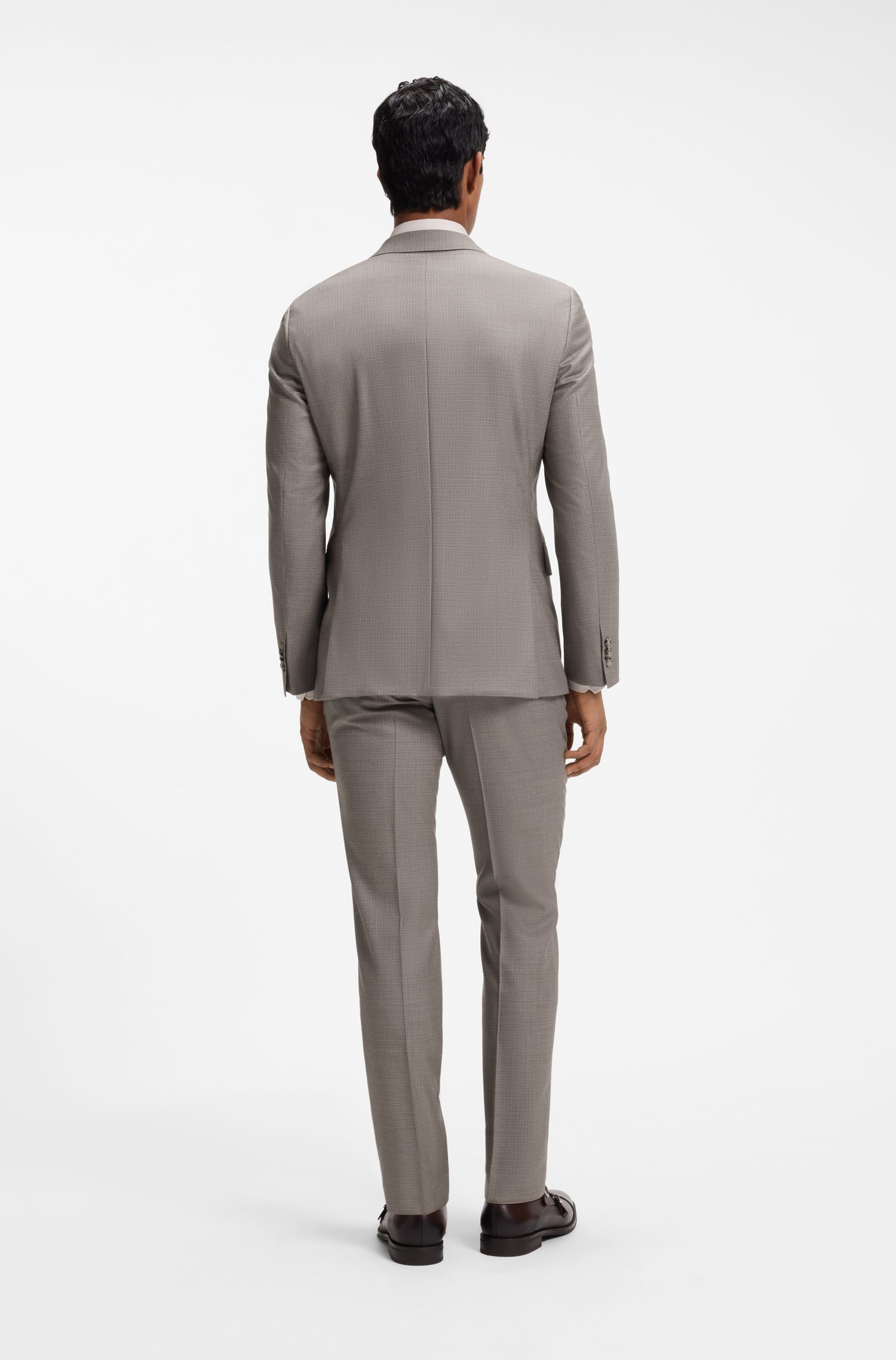 Boss Two-piece slim-fit suit kostymer herr – bild 3