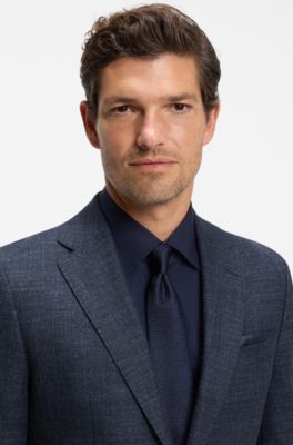 Slim-fit blazer , Dark Blue