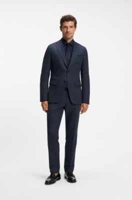 Slim-fit trousers, Dark Blue