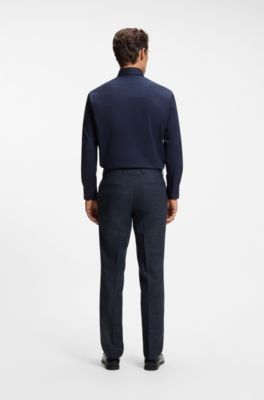 Slim-fit trousers, Dark Blue