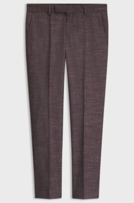 Slim-fit trousers, Brown