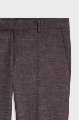 Slim-fit trousers, Brown