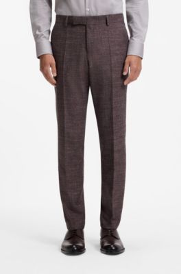 Slim-fit trousers, Brown