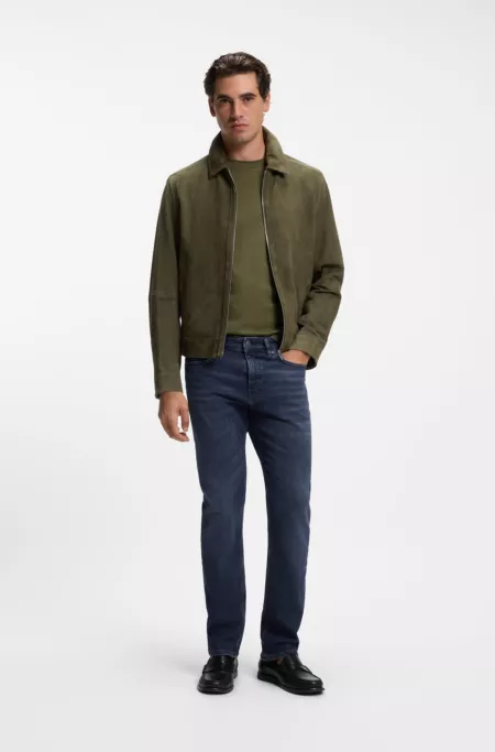 Delaware slim-fit jeans in blue comfort-stretch denim