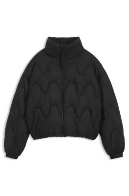 Hugo Relaxed-fit padded jacket in water-repellent fabric dunjackor dam – bild 4