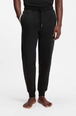 Cotton tracksuit bottoms, Black